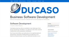 Desktop Screenshot of ducaso.com